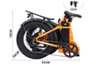 Eunorau E-FAT-STEP Foldable Step-Thru Fat Tire Electric Bike