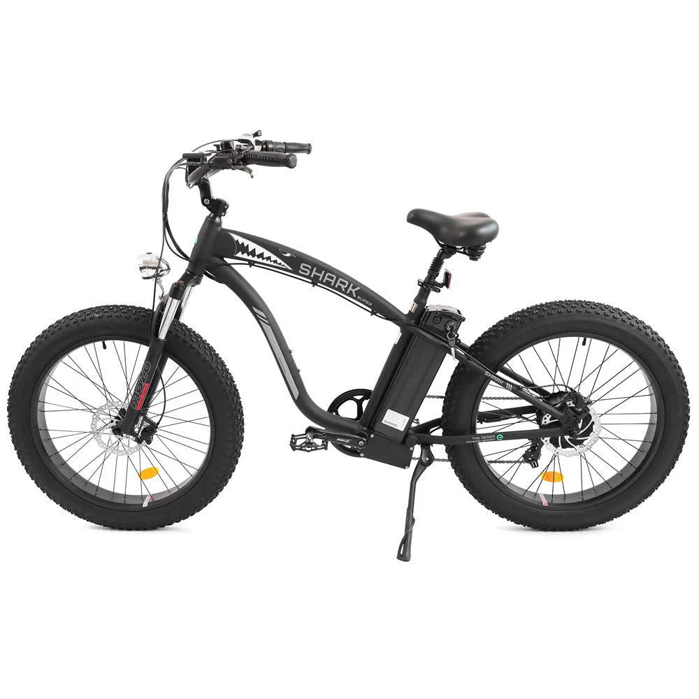Ecotric Hammer Electric Fat Tire Beach Snow Bike UL Certified Black Ecotric Hammer Electric Fat Tire Beach Snow Bike UL Certified Black