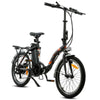 Ecotric Starfish 20inch portable and folding electric bike
