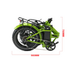 Eunorau E-FAT-MN Foldable Fat Tire Electric Bike