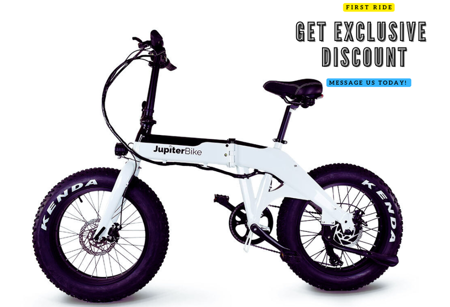 Jupiter Bike Defiant Foldable Fat Tire Electric Bike