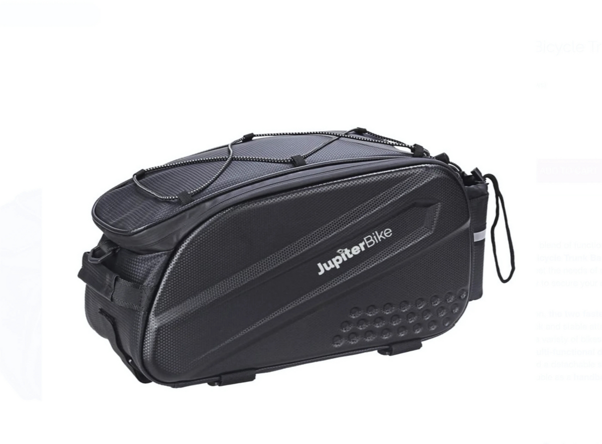 Jupiter Waterproof Bicycle Trunk Bag For All Rear Racks – Energy eBikes