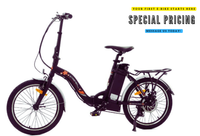 Ecotric Starfish 20inch portable and folding electric bike