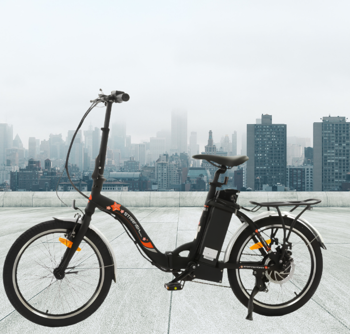 Ecotric Starfish 20inch portable and folding electric bike